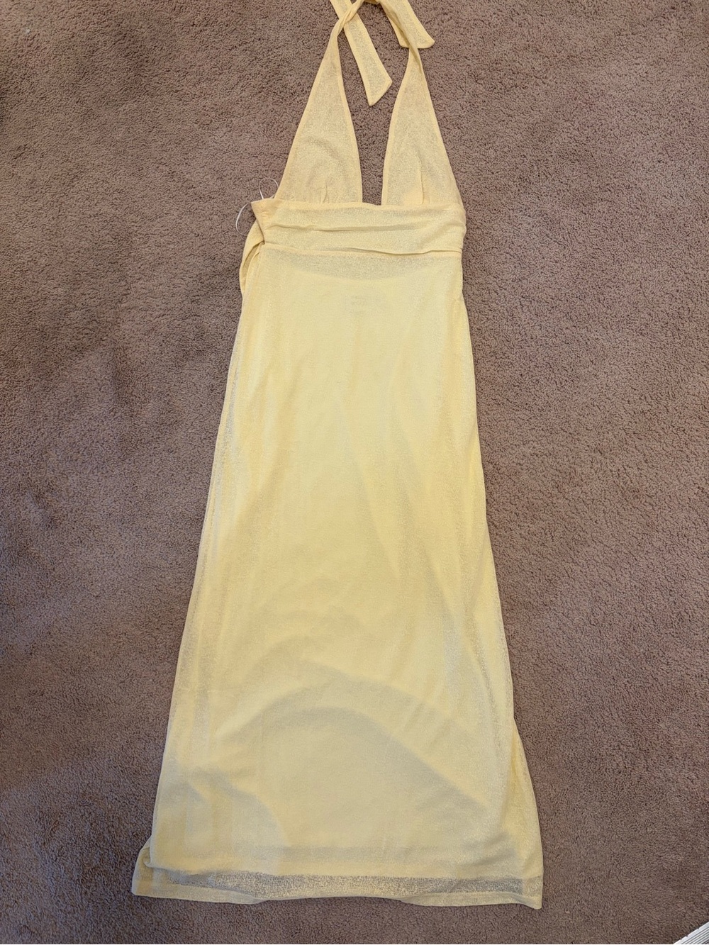 Hello Molly Pale Yellow Dress